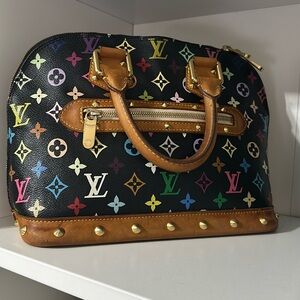 ❌SOLD❌  Authentic Louis Vuitton Alma - Black Murakami